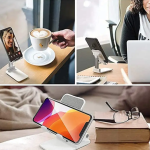 MegaValue Mobile Holder Stand Adjustable And Foldable For Phones Compatible With All Mobile