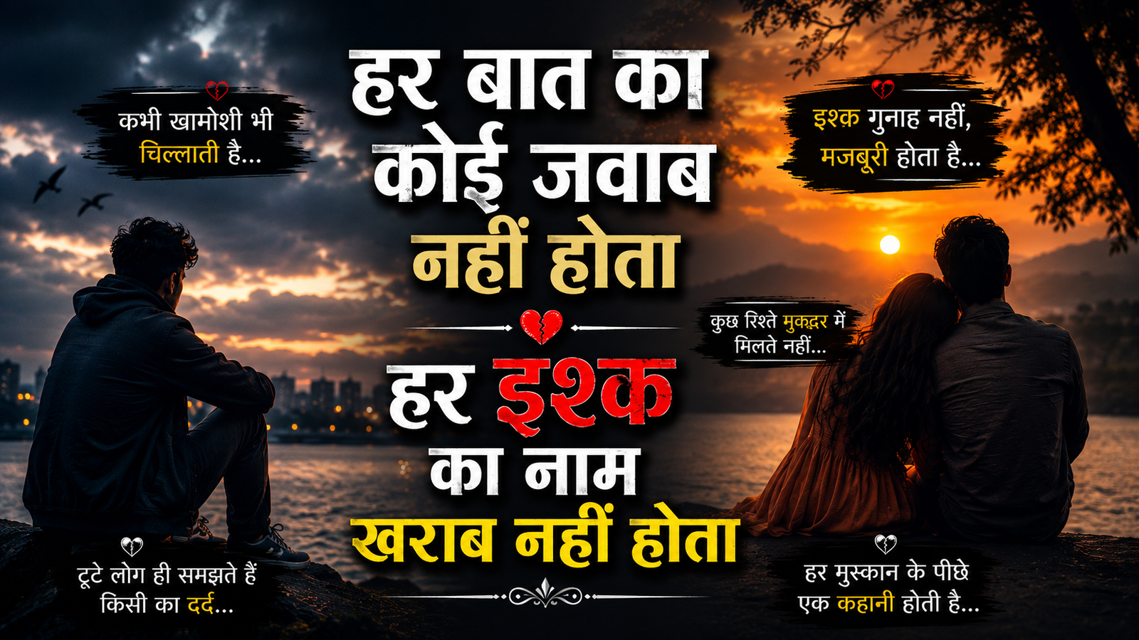 हर बात का कोई जवाब नहीं होता | दर्द भरी मोहब्बत शायरी | Sad Love Shayari Status 2026 cover