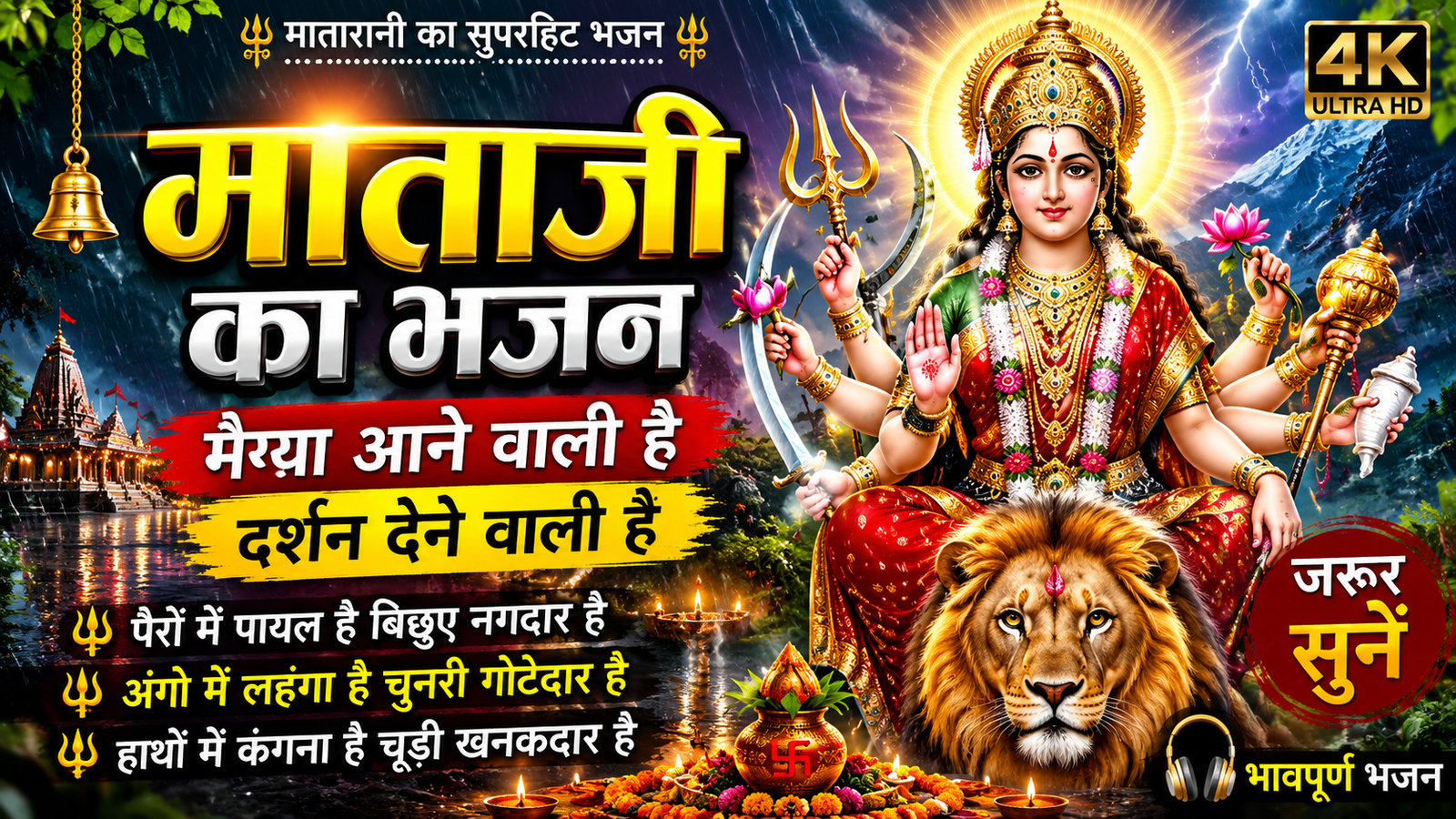 मेया आने वाली है दर्शन देने वाली है | Mata Rani Bhajan 2026 | Jai Mata Di | Navratri Special Bhajan cover
