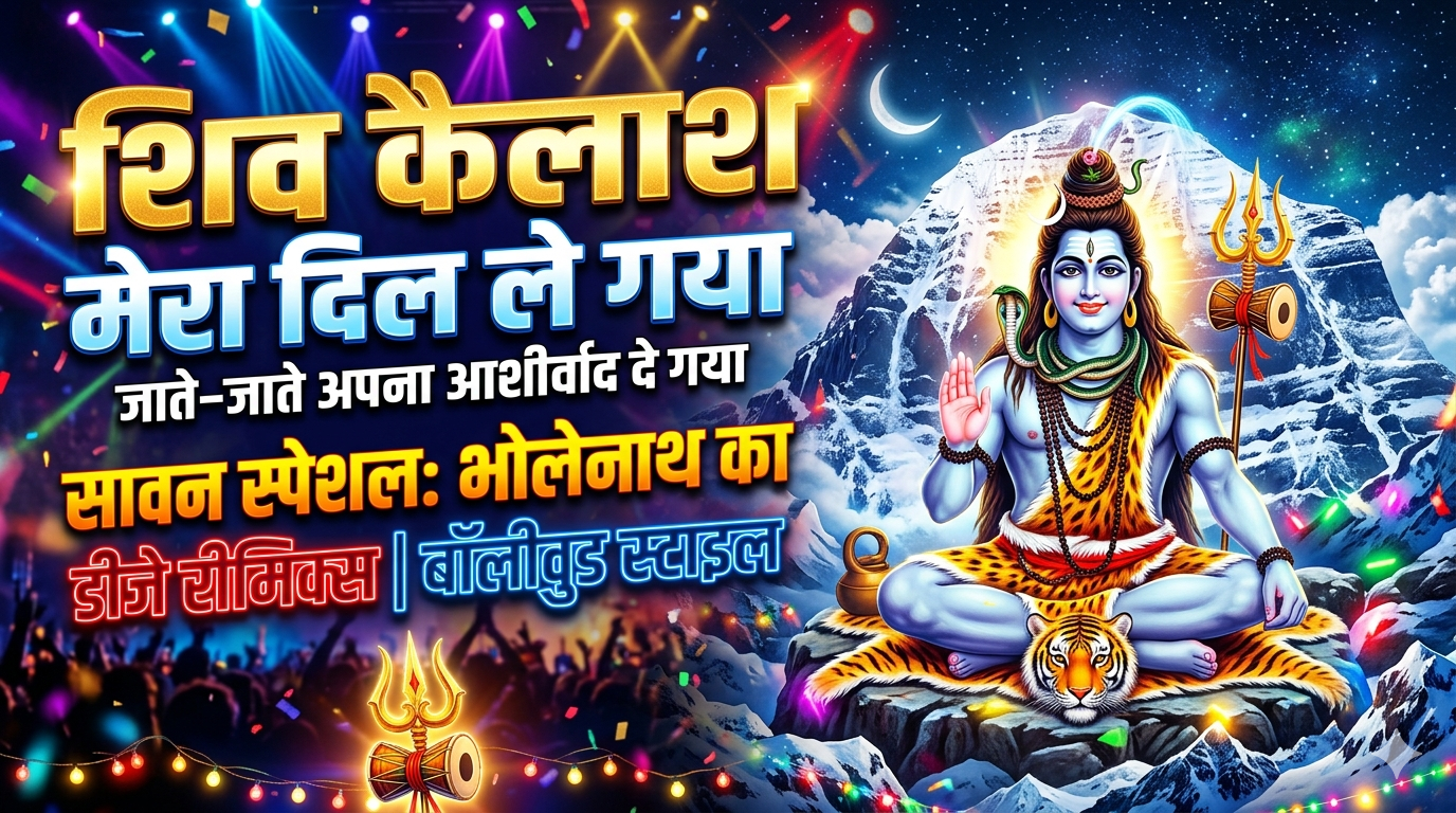 ​🔱 शिव कैलाश मेरा दिल ले गया | Sawan Special DJ Remix 2026 | Bholenath Bollywood Song ॐ cover