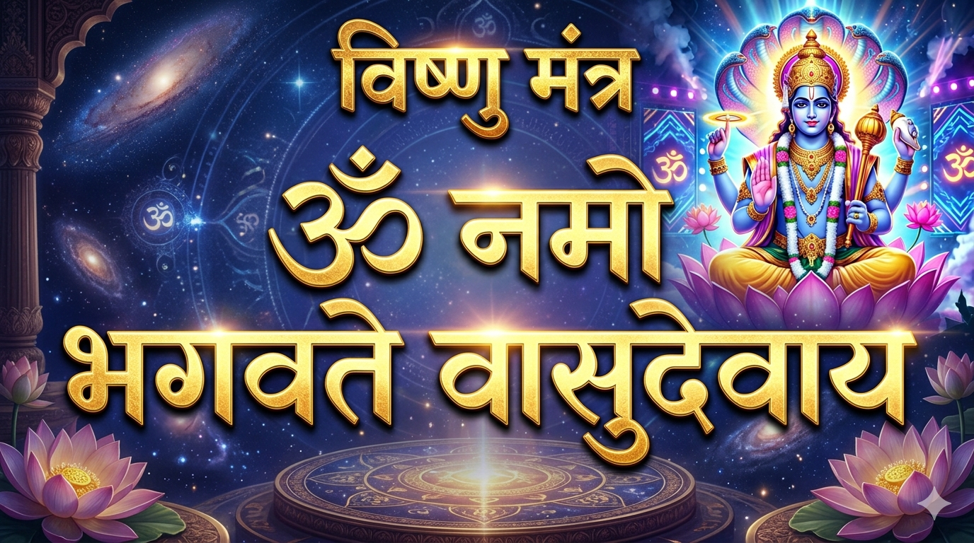 ॐ नमो भगवते वासुदेवाय, Vishnu Mantra DJ Remix, cover