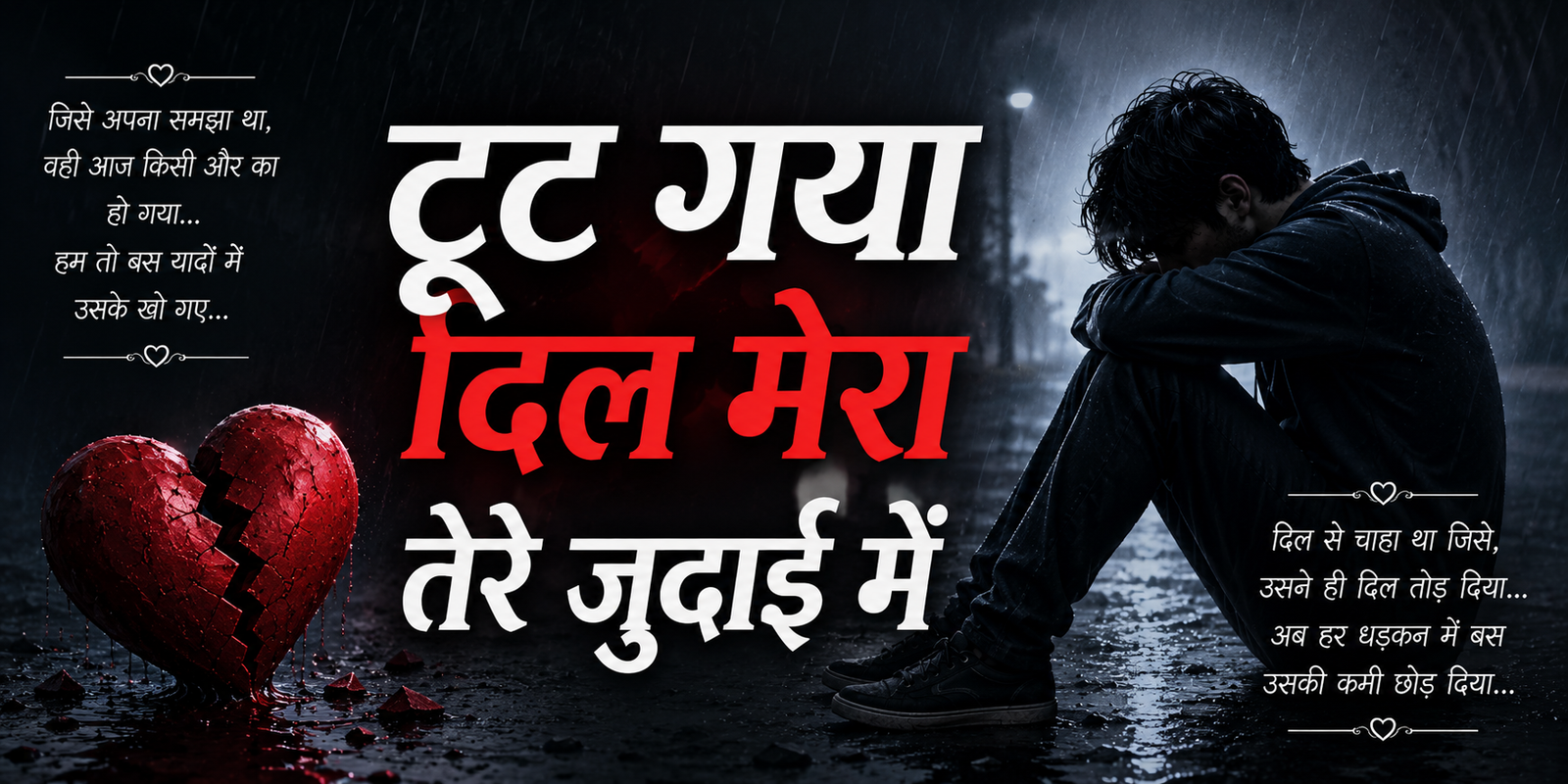 टूट गया दिल मेरा तेरे जुदाई में 💔 | Full DJ Sad Remix Song | Broken Heart Love Story Song 2026 cover