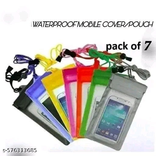 Waterproof Mobile Cover/Pouch (Pack of 7)