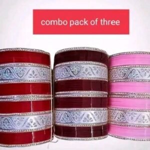 PS Plastic Chooda Set Combo Pack New Designer Chooda Combo For Women And Girls ( Pack Of Both Hand