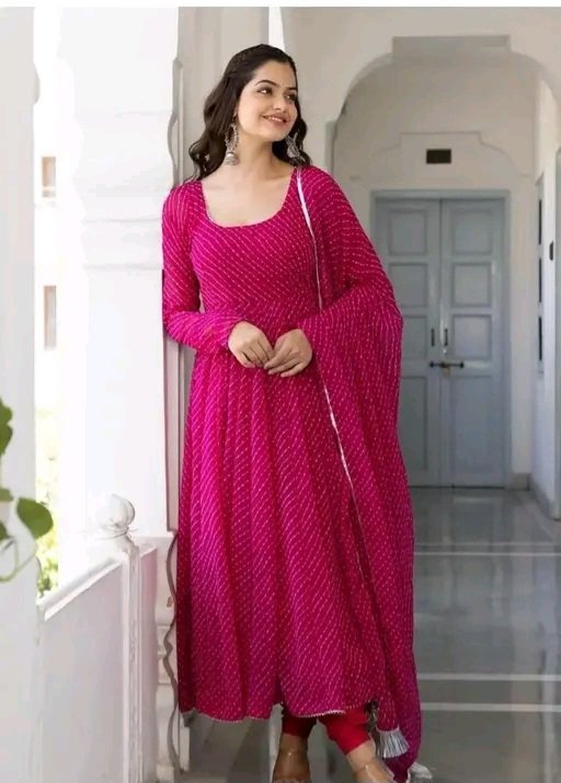 fency anarkali gown for women - Image 3