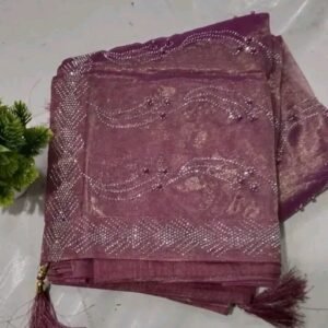 Jimmy cho saree fancy organza saree